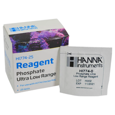 Hanna 磷酸鹽測試藥粉 HI774-25 超低量程試劑 水族箱專用 精準測量, Po4蛋蛋機HI736