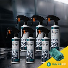 리플렉스 라이트 6개 차량용 물왁스 유리막 광택 발수 방오 코팅 세차용품, 6세트, 250ml