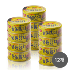 동원 고단백 살코기 라이트 스탠다드 참치 원터치, 150g, 12개