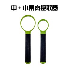 GS MALL 台灣製造 果肉種子分離挖取器 (隨機色) 刮芯器 去籽器 挖勺 挖果肉 削皮器 挖子器, 1個