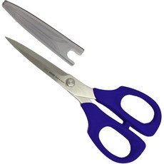 카이 V5000 에디션 V5165P 안전캡 달린 다용도 가위 16.5cm [핑크], Blue, 1개