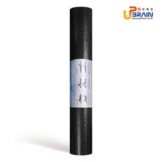 국산 업브레인 EPP 폼롤러 15x90cm 다양한 색상 요가 필라테스 스트레칭 종아리 마사지 하드 폼블러, 폼롤러 블랙, 1개