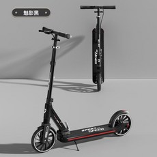 JIN TAI 便攜摺疊滑板車, 炫酷黑, 1個