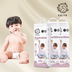 카이야 슈퍼슬림 프리미엄 기저귀 팬티형 남여공용, 점보형(2XL), 84매