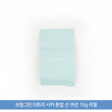 브링그린 티트리 시카 톤업 선 쿠션 15g 리필, 1개