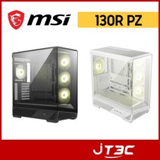 MSI MAG PANO 130R PZ ATX 電腦機殼 全景機殼, 1個, 黑