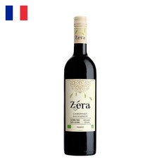 제라 까베르네 소비뇽 프랑스 무알콜 레드 [임산부도 마실 수 있는 와인], 1개, 750ml