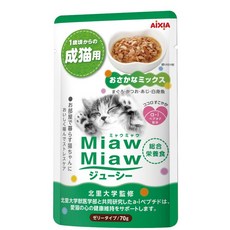 AIXIA 妙喵 幼貓主食軟包 雞肉口味 70g, 1個, 主食軟包24號-精選魚類