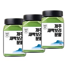 올바른습관 제주 무농약 새싹보리 분말, 100g, 4개