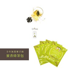 立品 無農藥 兒茶素 綠茶 茶包 蜜香綠茶 蜜香蔬果香 冷泡茶 台灣綠茶 防疫茶, 1個, TG 2.5g/包
