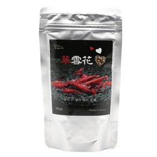 초설화 (80g)/PSF/플레이크/새우먹이/새우사료, 1개, 80g