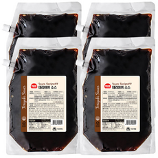 사조 해표 데리야끼 소스, 2kg, 4개