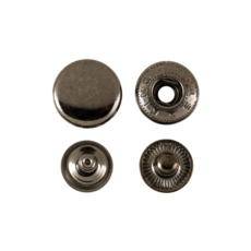 스프링도트 스냅단추 13MM 세트 흑니켈 30세트