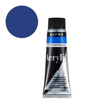 제이오스토어 아크릴물감 50mL 프탈로시아닌블루 수업용 페인트 컬러아크릴 컬러물감