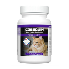Cosequin 貓咪關節保健品 老貓專用, 1個, 效期2027/07, 骨骼/關節強化, 60顆