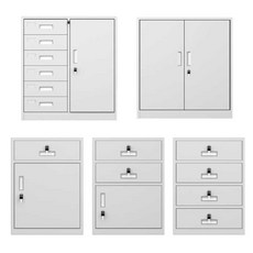 철제 캐비닛 비밀번호 사물함 락커 수납장 보관함, 1개, 0.9mm 단일형 기록 캐비넷