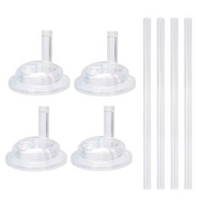 AGAFURA 奶瓶吸管替換裝寬奶嘴兼容 Raon 吸管杯替換裝吸管, 1組