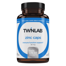 TWINLAB 鋅30mg膠囊, 100顆, 1罐
