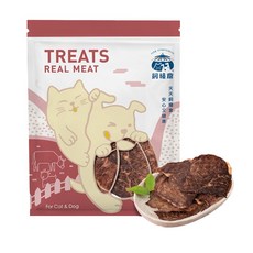 艾爾發寵物 Fudohouse飼糧倉 寵物零食 低脂雞肉肉乾肉條 犬貓皆宜原肉零食 無添加安心美味, 1個, 原味牛肉乾 50g, 50g, 雞肉