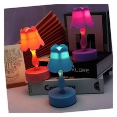 LED 탁상램프 유럽풍 스탠드3색 택1 침실무드등, RB1584 보라 - 10개 [낱개수량확인]