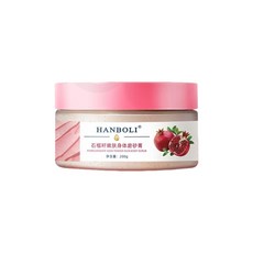 HANBOLI 石榴籽嫩膚身體磨砂膏, 1個, 石榴籽嫩膚身體磨砂膏*1