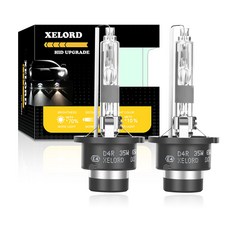 XELORD HID D4R 6500K 35W 12V HID 자동차용 헤드라이트 밸브 화이트 업 차검 대응