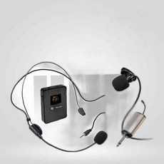 채널A UHF 무선 헤드셋 마이크 세트 전산용품 pc주변기기 생활잡화, 단일옵션, 단일옵션