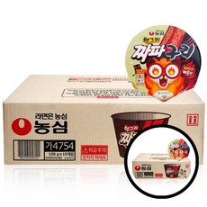 농심 앵그리짜파구리 큰사발 (16개입) dda+87231rV