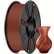 MMC LAB 고속 3D 프린터 필라멘트 1.75mm 빠른 출력 고강도 친환경 안정적 FDM 재료 3D모델링, 브라운, LAB PLA+