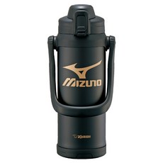 ZOJIRUSHI 象印 Mizuno 美津濃 不鏽鋼保冷瓶 SD-BX20, 1個, 黑色