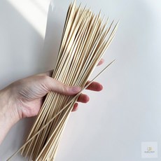 룸플리 대나무 닭꼬치 어묵 꼬지 100P 나무꼬지 산적 탕후루 산적꽂이 대나무꼬치 어묵꼬지막대, 1세트, 100개입