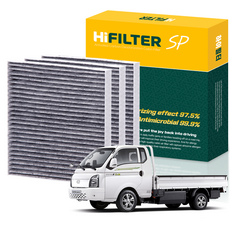 하이필터 현대 자동차 포터2 활성탄 에어컨필터, 3개, 포터2 EV HI-F006