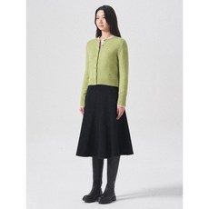 [국내매장정품] 에잇세컨즈 8SECONDS 기모데님 플레어 스커트 네이비 354Y27HPAR 170844