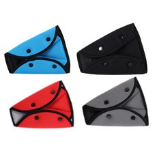 安全帶三角固定器 網眼款, 1個, 安全帶三角 升級版 灰色 KG470