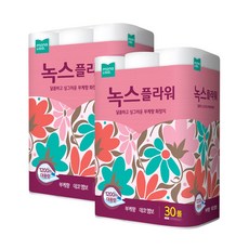 모나리자 녹스플라워 화장지 2겹 40m, 30개입, 2개