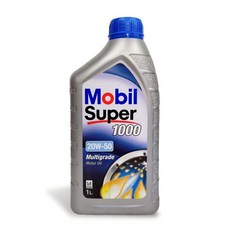 Mobil Super 1000 20W-50引擎機油, 1個, 汽油