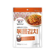 종가 볶음김치, 190g, 12개