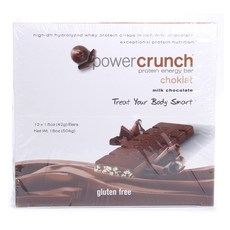 Power Crunch 蛋白質能量棒 牛奶巧克力, 12件, 42g, 12個