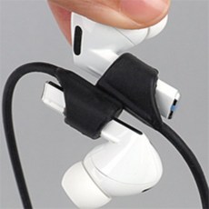 무선이어폰 스트랩 무선이어폰스트랩, 블랙