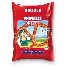 Huober 후버 프린세스 프레첼 유기농 125g, 125 g (1er Pack), sesame