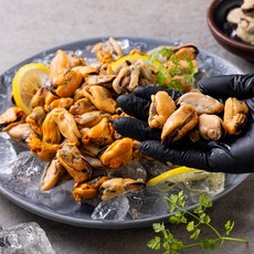 손질 냉동 자숙 홍합살, 1개, 1kg