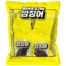 BAMBZZAM 깜징어, 5g, 25개