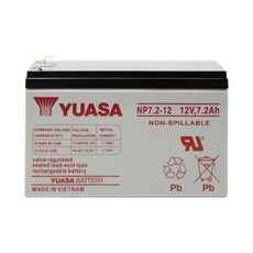 YUASA 湯淺 NP7.2-12 12V7Ah 鉛酸電池 - 穩定供電、安全可靠