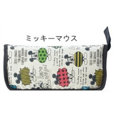 日本便利外出餐具收納包系列 現貨 輕巧便攜 多功能收納 日系風格, 1個, 米奇, 米奇