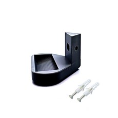 필립스 모션 감지기 호환 코너 벽 마운트 브래킷 3D 프린트 그레이, 단일 블랙