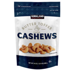 科克蘭 Signature 奶油太妃腰果 680公克, 680g, 1個