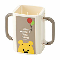 곰돌이푸 푸치프렌즈 접이식 팩음료 홀더 두유홀더, 1개