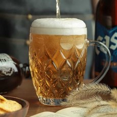 (SM)고급스러운 패턴 맥주잔 모음, 1개