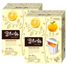 꽃샘 참조은 꿀유자차 포션, 30g, 15개입, 2개