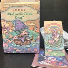 正版現貨 泡泡瑪特 PUCKY畢奇 精靈們在做什麼 晚安確認款 拆盒未拆袋